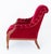 Sheraton Chair in Red, 1890s For Sale - Image 4 of 5