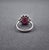 Early 21st Century 4.96 Ct Certified No Heat Ruby & Diamond Ring Size 7 For Sale - Image 5 of 10