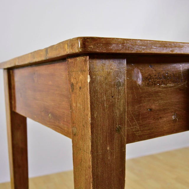 19th Century Directoire Coffee Table in Walnut For Sale - Image 11 of 18