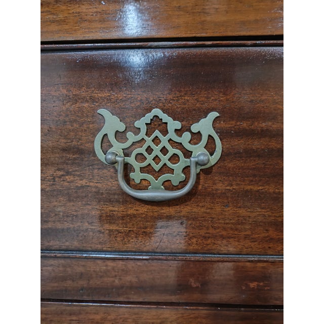 Late 19th Century Queen Ann Chippendale Style Chest For Sale - Image 10 of 14