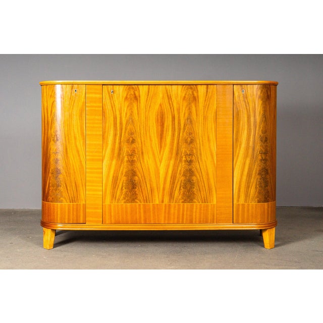 Item: Sideboard Period & Style: Art Deco - 1930s/1940s Features: - Decorative and practical piece of furniture with...