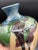 Art Nouveau Stunning Moorcroft Pottery Vase 7” From 2010 For Sale - Image 3 of 7