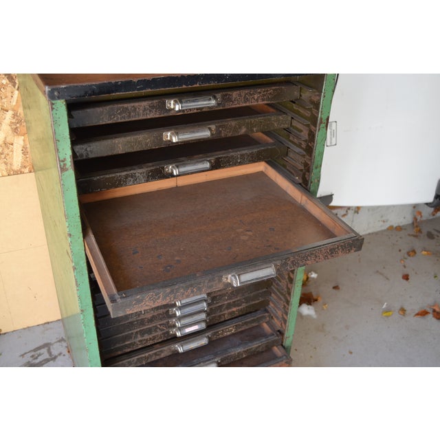 Antique Thompson Letterpress Printing Chairish