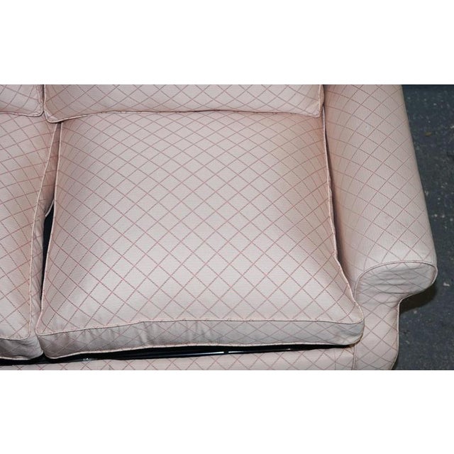 English Country House 2-Seater Sofa Bed with Feather Filled Cushions For Sale - Image 13 of 18