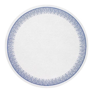 Flare Blue Placemats - Set of 4 For Sale