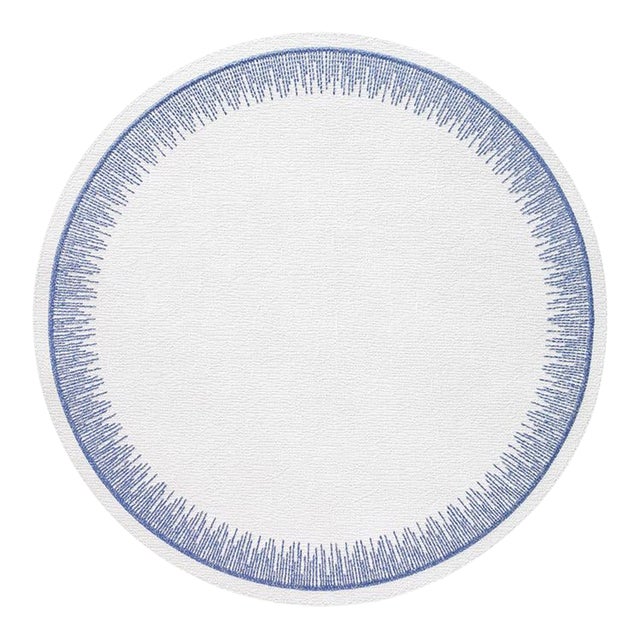 Flare Blue Placemats - Set of 4 For Sale