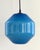 Italian Murano Glass Pendant Light in Blue by Vistosi, 1970s For Sale - Image 13 of 13