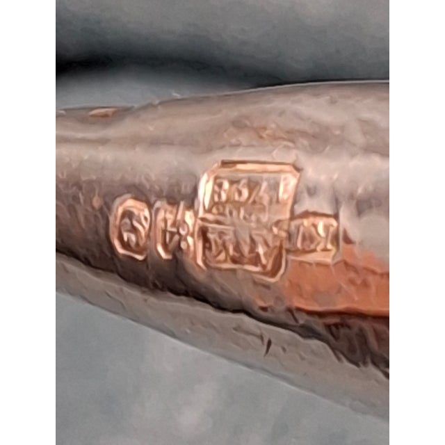 Antique 18th Century Silver Torah Pointer (Yad) - 1798 Hallmarked 84 For Sale In Boston - Image 6 of 18
