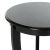 The Pedestal Side Table with a distressed black finish on pine is the perfect accent for any room in need of a feminine...