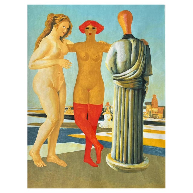 Salvatore Fiume, The Three Graces, Hand Screen Printing For Sale