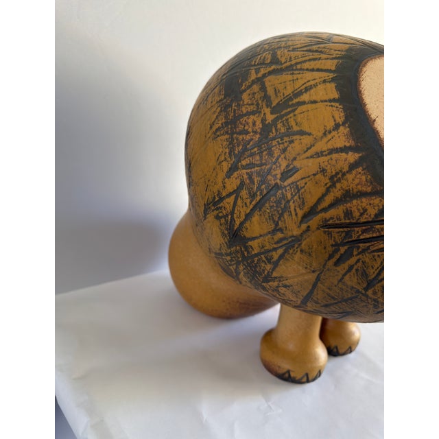 Early 21st Century Lisa Larson “Lion Maxi” for Gustavsberg, 38 Cm For Sale - Image 5 of 10