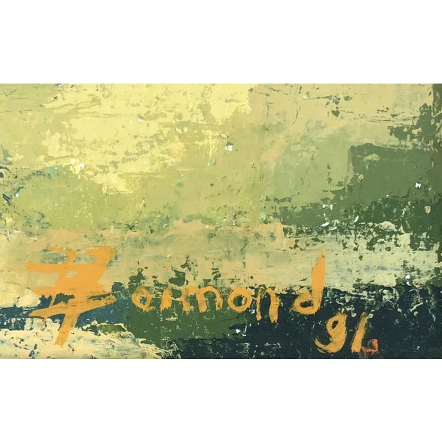 Modern Jean-Jacques Boimond Villecroze, Provence-Alpes-Côte d'Azur, 1994, Oil on Canvas, Framed For Sale - Image 3 of 10