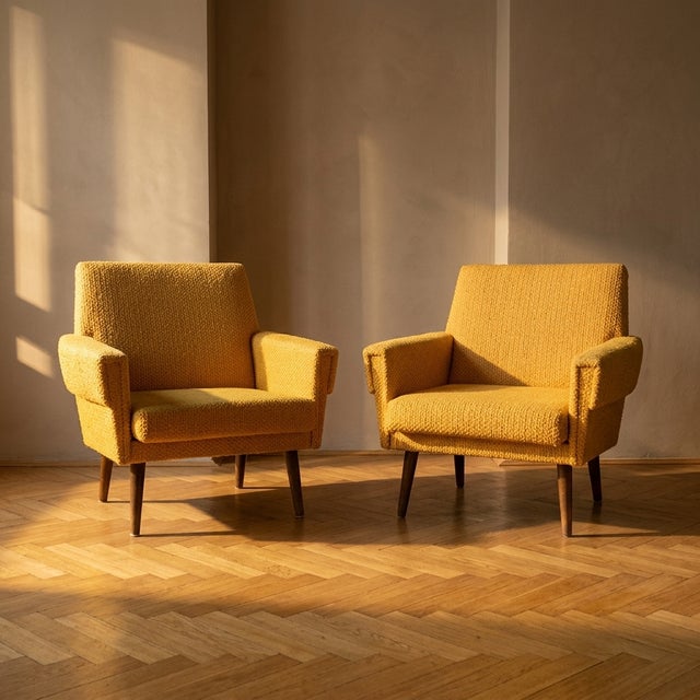 Mid-Century Lounge Chairs, 1960s, Set of 2 For Sale - Image 9 of 9