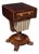 Antique Ladies Hobby Table, English, Drop Leaf, Sewing, Parlour, William IV For Sale