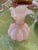 Vintage Fenton Ruffled Melon Rosaline Glass Vase For Sale - Image 9 of 9