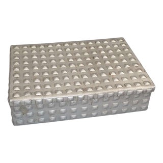 Art Noveau Aluminum Box by Josef Hoffmann For Sale