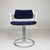 Blue Gispen Chair with Fiberglass Shell, 1960s For Sale - Image 8 of 18