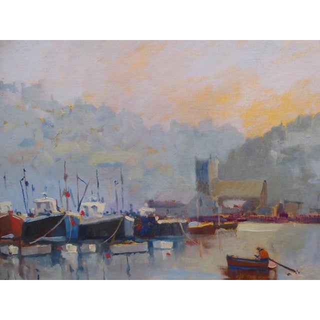 Charles Smith, Wapping Group, 1960s, Oil Painting on Board, Framed For Sale - Image 8 of 18