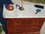 Chest of Drawers in Mahogany Veneer with White Marble Top For Sale - Image 14 of 18