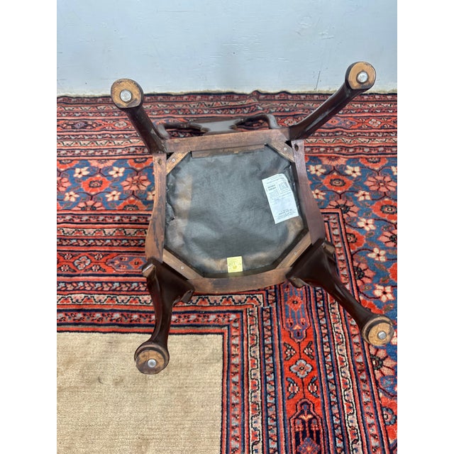 1960s Baker Furniture Historic Charleston Reproduction Side Chair For Sale - Image 9 of 10