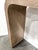 Modern Beige Reeded Waterfall Console Table For Sale In Atlanta - Image 6 of 6