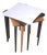 Set of Three Mid Century Stacking Tables For Sale