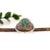 Exceptional Gia Certified Emerald in a Bespoke Heirloom Setting: Solid 14k Gold, Size 6.75 For Sale - Image 9 of 11
