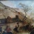 19th Large Primitive Landscape Painting Signed /Dated 1846 O/C With Original Magnificent Caved Frame For Sale - Image 4 of 7