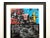 This Jean Michel Basquiat Estate custom framed fine art lithograph print " Black Tar and Feathers " 1982, is a very...