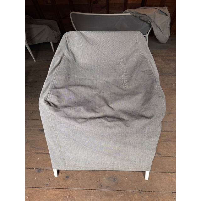 2010s Brown Jordan Still Dining Arm Chairs. Set of Six. For Sale - Image 5 of 10
