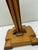 French Art Deco Geometric Table Lamp in Wood, 1940s For Sale - Image 6 of 16