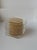 Clear acrylic coaster set. Cork on one side which can be used up or down. Rounded corners. Set of 10.