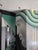 1970s Vintage Post Modern Monumental Room Divider Folding Screen Art Deco Surrealist For Sale - Image 5 of 18