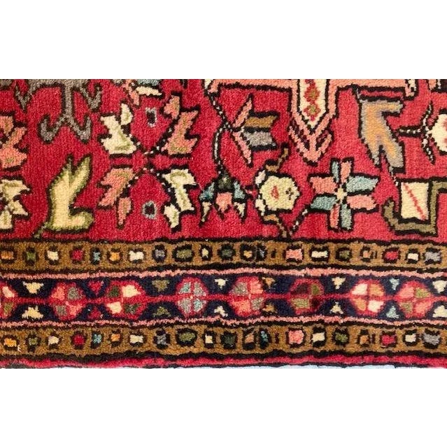 Persian 1970s Vintage Heriz Runner For Sale - Image 3 of 6