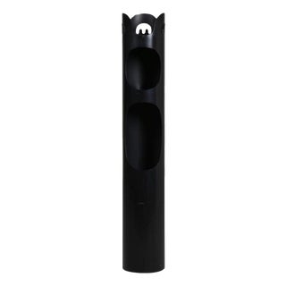 Vintage Coat Rack in Black Plastic by Enzo Mari for Danese Milano, 1968 For Sale