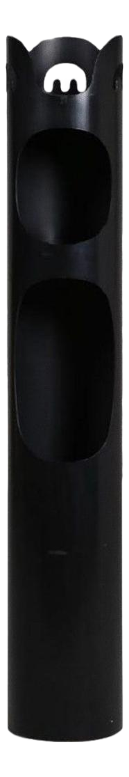 Vintage Coat Rack in Black Plastic by Enzo Mari for Danese Milano, 1968