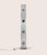 Vintage 4-Light Floor Lamp in Brushed Steel, Italy, 1970s For Sale - Image 9 of 10