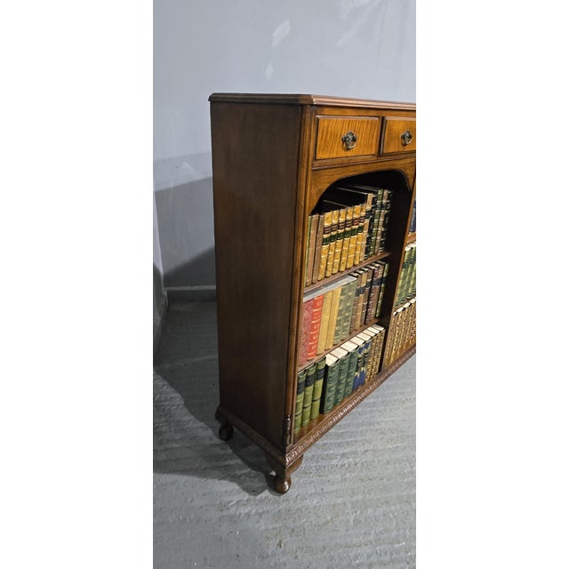 French Open Adjustable Library Bookcase, 1920 For Sale - Image 6 of 14
