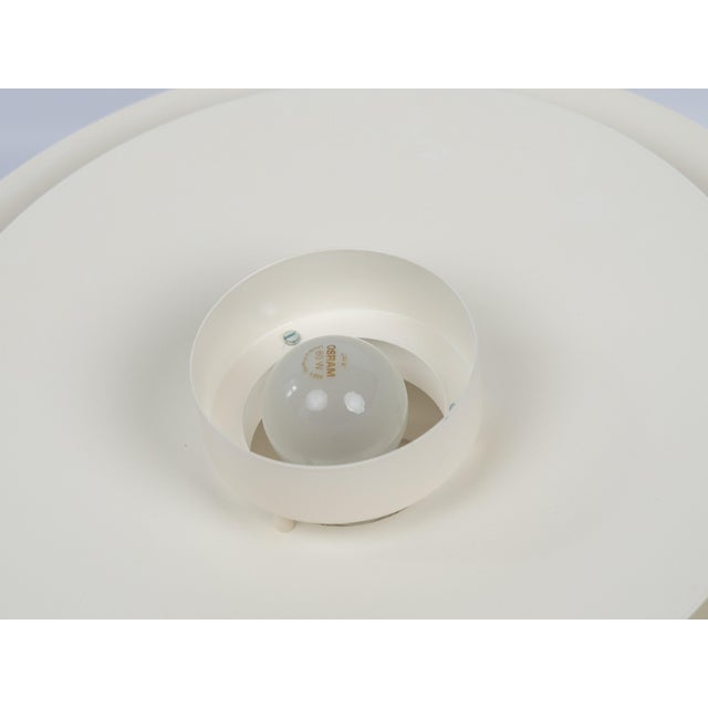White Vintage Danish Lamp by E. S. Horn for Horn Collection, 1980s For Sale - Image 8 of 12