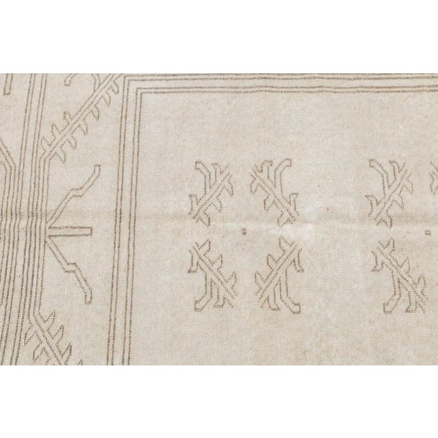 Textile Oushak Rug 6'7'' X 9'5'' For Sale - Image 7 of 12