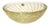 Gold Infused Bubbles Italian Murano Glass Bowl For Sale