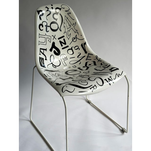 Metal Vintage Connubia Chair from Typoheilig and The Hunter, 1980s For Sale - Image 7 of 10