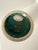 1940s 1940s Argenta Wilhelm Kåge for Gustavsberg Cylinder Vase With Silver Clover Inlay For Sale - Image 5 of 6