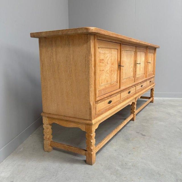 Oak Sideboard by Henning Kjaernulf, 1960s For Sale - Image 6 of 16