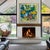 Mid Century Original Oil Painting With Flowers, Fruit, Copper Pot. Bright and Large Canvas. For Sale - Image 10 of 10
