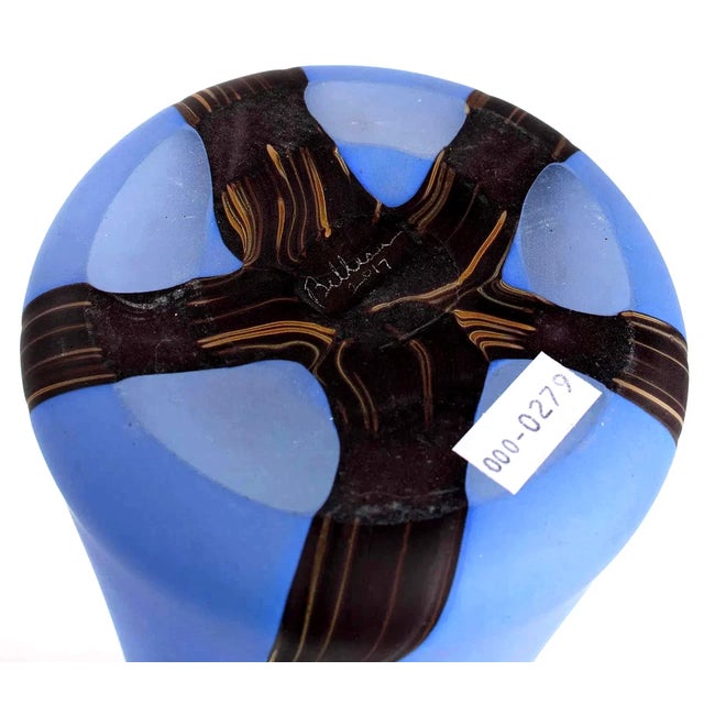 American Christopher Belleau Tree Vase,Art Glass ,Signed, Dated 2017 For Sale - Image 3 of 3