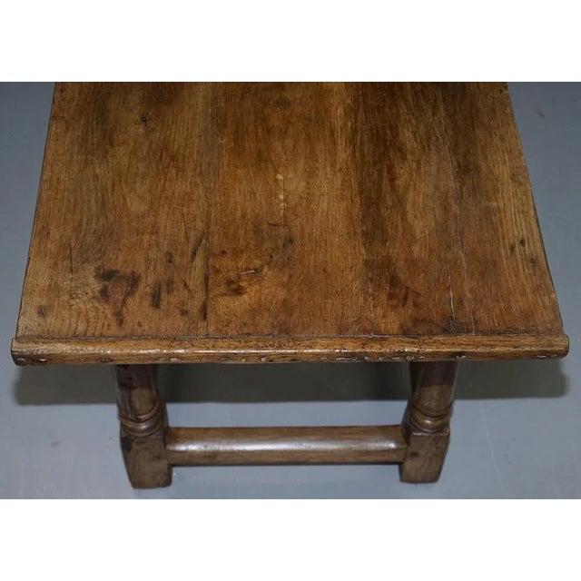 Charles I Oak Refectory Dining Hall Table, 1630s For Sale - Image 18 of 18