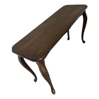 Vintage Wooden Entryway/Console Table For Sale