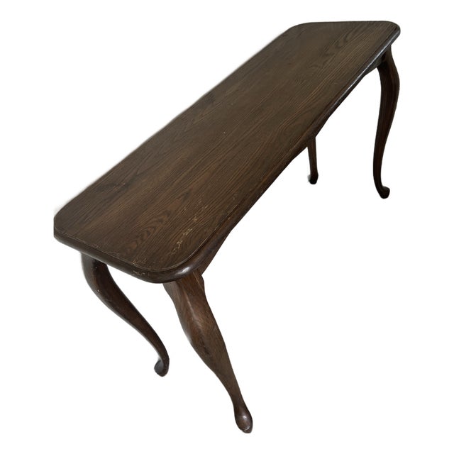 Vintage Wooden Entryway/Console Table For Sale