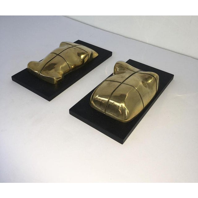 Italian Bronze Abstract Sculpture by Jiro Sugawara, 1980 For Sale - Image 14 of 18